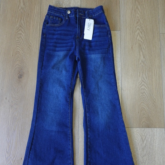 Dazy Wide Leg / Bell-Bottom Jeans • Medium Wash • Size M Women's - Picture 1 of 4